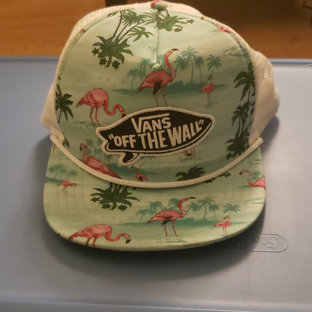 Van flamingo snap back